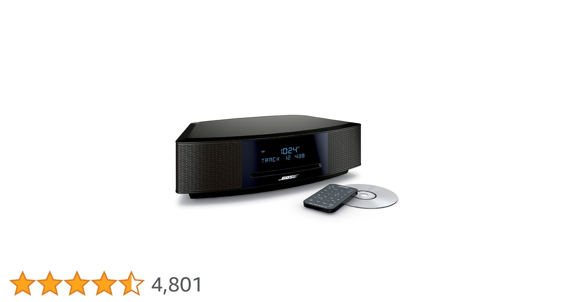 超美品 BOSE Wave Music System Ⅳ ブラック 動作品 Amazon.co.jp: Bose Wave Music System IV - Espresso Black